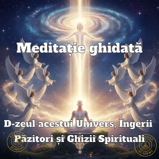 MEDITAȚIE - D-zeul acestui Univers, Îngerii Păzitori și Ghizii Spirituali