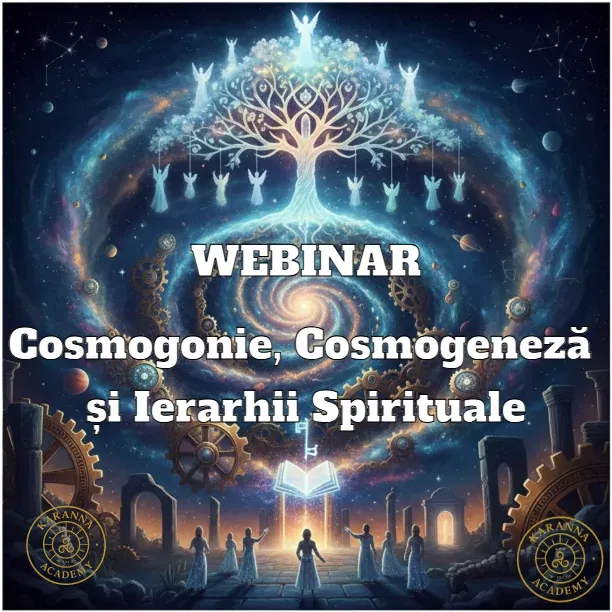 Webinar Cosmogonie, Cosmogeneză și Ierarhii Spirituale